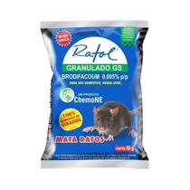 Kit Com 3 Iscas Anti Ratos Ratol Gs De Uso Doméstico - 50g