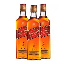 Kit com 3 Johnnie Walker Red Label Blended Scotch Whisky 750ml Kit com 3 Johnnie Walker Red Label Blended Scotch Whisky 750ml