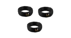 Kit com 3 kg de arame recozido trançado - bwg18 1,24mm - jst