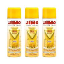 Kit com 3 Kit Jimo Anti Acaros Pulgas Carrapatos Spray 300ml Elimina Insetos Invisiveis Protege Ambientes Infestação Dedetização Em Casa