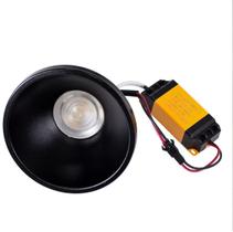 kit com 3 Lâmpadas Ar111 Super Led Cob 12w Bivolt Preta 3000k St941 kit com 3 Lâmpadas Ar111 Super Led Cob 12w Bivolt Preta 3000k St941