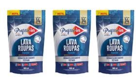 Kit com 3 Lava-Roupas líquido Profisse IN 900ml Blue Essence Kit com 3 Lava-Roupas líquido Profisse IN 900ml Blue Essence