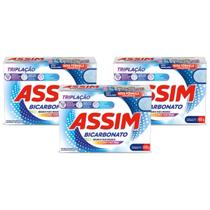 Kit com 3 Lava Roupas Pó Assim Triplação 400g