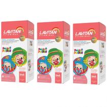 Kit com 3 Lavitan Patati Patata Vitamina Infantil Sabor Laranja Cimed