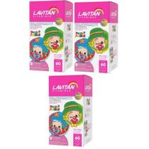 Kit com 3 Lavitan Patati Patata Vitamina Infantil Sabor Tutti Frutti Cimed