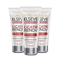 Kit com 3 Leven Elseve Cicatri Renov - 50ML