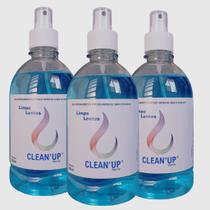 Kit Com 3 Limpa Lentes CleanUp 500ml Para Óculos Celular Computador Tablet
