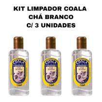 Kit com 3 limpadores perfumados coala chá branco 120ml