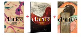 Kit com 3 livros clássicos de Clarice Lispector hora da estrela + A paixão + Felicidade clandestina - Max Livros