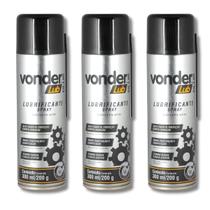 Kit Com 3 Lubrificantes Spray P/ Peças Lub Plus 300ml Vonder Kit Com 3 Lubrificantes Spray P/ Peças Lub Plus 300ml Vonder