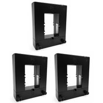 Kit com 3 lukma transformador de corrente bipartido lk-dp58 400/5a (27033)