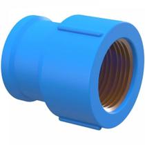 Kit com 3 Luvas Soldável Bucha de Latão 25mm x 3/4" Tigre