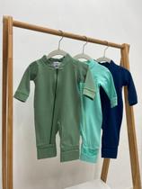 Kit com 3 macacões longo c/ ziper 2