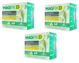 Kit com 3 Magfix D + Vitaminas 60Cps - La San Day