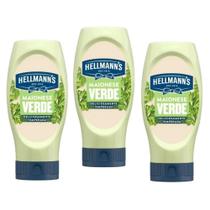 Kit Com 3 Maionese Verde Hellmanns 335g/ml Kit Com 3 Maionese Verde Hellmanns 335g/ml