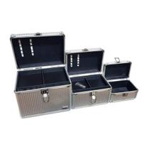 Kit Com 3 Maletas Cor Prata Cisne Ruby's Ref: Csn-a133