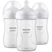 Kit com 3 Mamadeiras Petala 260ML Philips AVENT SCF693/17 Kit com 3 Mamadeiras Petala 260ML Philips AVENT SCF693/17