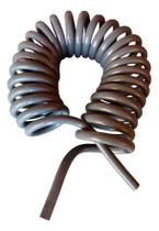 Kit Com 3 Mangueira Tubo Espiral Diâmetro 8mm 3.5mt Cinza