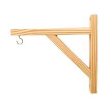 Kit com 3 Mãos Francesas de Madeira Pinus + Parafusos 25x25
