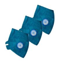 Kit com 3 Máscaras descartáveis PFF2 C/ Válvula Super Safety