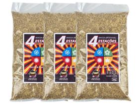 Kit com 3 Massas Japonesa 4 Estações Ultra Light Para Pesca - 3x600 Gramas