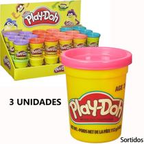 Kit Com 3 Massinha De Modelar Play-doh Cor Sortida Hasbro