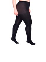 Kit com 3 Meias Calças Fio 80 Opaca Plus Size Loba 5852-001 Kit com 3 Meias Calças Fio 80 Opaca Plus Size Loba 5852-001