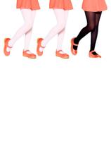 Kit com 3 Meias Calças Infantil Fio 40 Opaca Lobinha 2530-001 Colorido