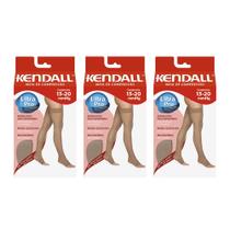 Kit com 3 Meias Kendall Sem Ponteira Média Compressão 1712 Kit com 3 Meias Kendall Sem Ponteira Média Compressão 1712