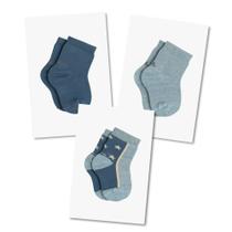 Kit com 3 Meias Menino LUPO Cano Curto - Estrelas Kit com 3 Meias Menino LUPO Cano Curto - Estrelas
