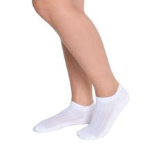 KIT com 3 meias modelo cano curto atoalhada feminina Trifil
