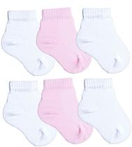 Kit com 3 meias para bebê menino / menina