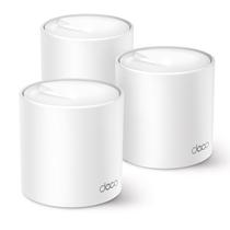 Kit Com 3 Mesh Roteador TPLink DECO X50 AX3000 Dual Band 2,4GHz 5GHz