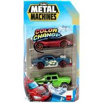 kit com 3 Metal Machines Color Change Sortidos 8716 - Candide