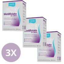 Kit Com 3 Metilfolato 30cps 360mcg B12 B6, Equaliv