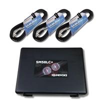 Kit Com 3 Microfones Sm58Lc+ Com Case + 3 Cabos Xlr X P10 5M Kit Com 3 Microfones Sm58Lc+ Com Case + 3 Cabos Xlr X P10 5M