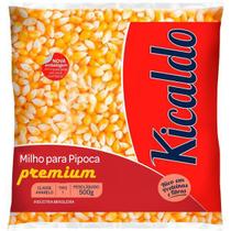 KIT COM 3 - Milho de Pipoca Premium Kicaldo 500g. KIT COM 3 - Milho de Pipoca Premium Kicaldo 500g.