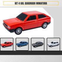 Kit com 3 Miniaturas Gol quadrado ANTIGO Lançamento