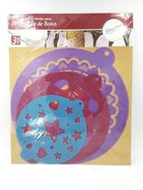 Kit Com 3 Moldes Para Decoração De Bolos