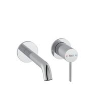 Kit com 3 Monocomando para Lavatorio de Parede Ona Prata/Cromado Celite