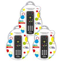 Kit com 3 Mordedores Controle Remoto Macio Atóxico Com Cheirinho Pais e Filhos Kit com 3 Mordedores Controle Remoto Macio Atóxico Com Cheirinho Pais e Filhos