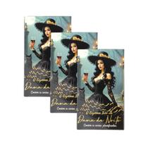 Kit Com 3 O Legitimo Tarô Dama Da Noite 36 Cartas Plas+Man