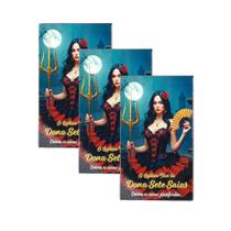 Kit Com 3 O Legítimo Tarô Dona Sete Saias 36 Cartas Plas+Man