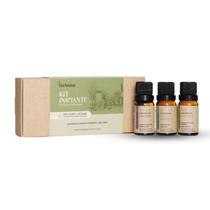 Kit Com 3 Óleos Essenciais Iniciante Aromaterapia Via Aroma