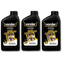 Kit Com 3 Óleos Pneumático1 Litro - Vonder