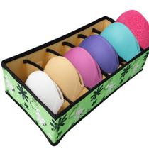 Kit com 3 Organizadores De Gaveta Para Peça Intimda Verde - Shark Blue