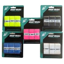 Kit com 3 Overgrip Premium Mormaii Azul