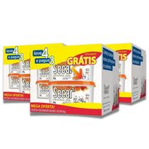 Kit com 3 Pack Promocional Evita Mofo Anti Umidade Fungo Desumificador Guarda Roupa Gaveta Armário Secar Natural 80g