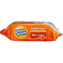 Kit Com 3 Paco Toalha Umedecida Com 96 Uni. Cada 288 Toalhas