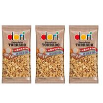 Kit com 3 Pacotes Amendoim Saborizado de Cebola 960 Gramas